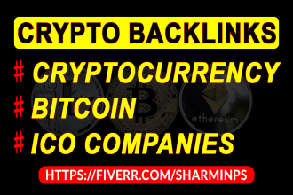 make backlinks for cryptocurrency bitcoin and ico companies