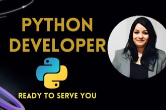 be full stack python developer develop saas web application in python and django
