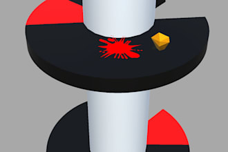 develop helix jump style game