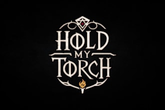 design realistic game logo for any type of game