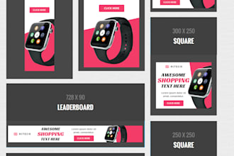 design creative animated HTML 5 banner