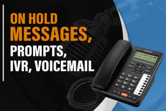 record a voicemail or on hold message for your business