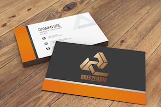 create outstanding business card design for you