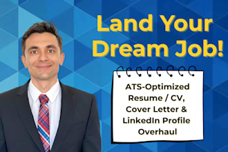write resume, CV, cover letter, linkedin that gets you hired