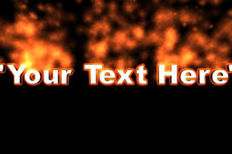 create text with special effects