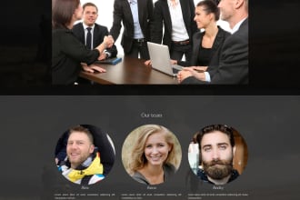 do website, landing, blog, portfolio, by gatsby, nextjs, jekyll or 11ty
