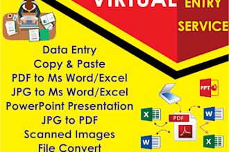 expert with skill in ms word, ms excel and ms powerpoint