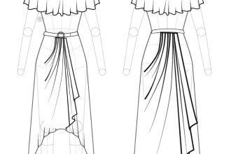 design collection, female sketch, fashion flat for you