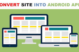 convert website to android app