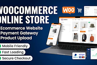 build a professional woocommerce online store