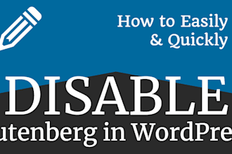 safely disable wordpress gutenberg to old editor