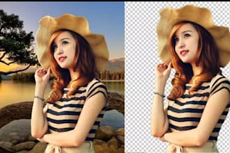 background removal and resizing pictures