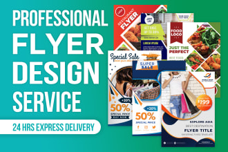 do real estate flyer design, business flyer, promotional flyer