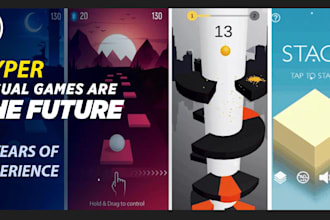 develop trending hyper casual games in unity