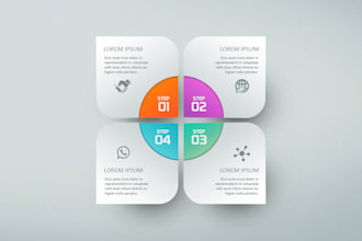design an infographic for print media or social media
