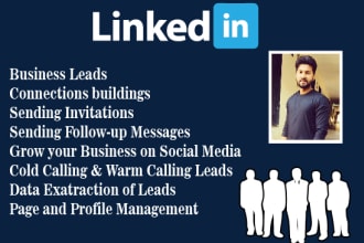 do linkedin marketing and leads generation professionally