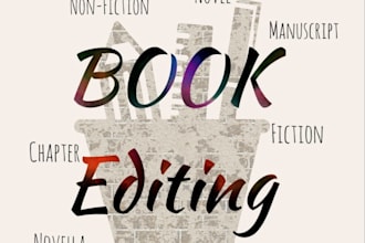 edit your book, short story, or a chapter