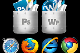 convert your psd to html, wordpress or mobile websites