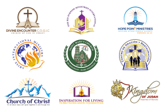 design modern and unique church religious or ministry logo