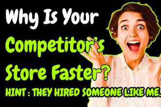 do shopify speed optimization and speed up shopify