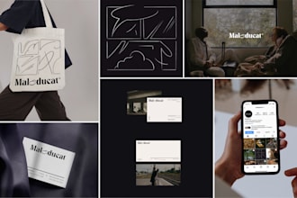 develop an amazing branding or visual identity