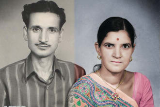 recolor realistically black and white photo