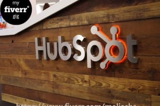 responsive  hubspot email template and landing page