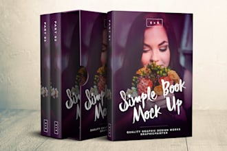 create 3d box set, ebook, book cover mockups from your existing 2d cover