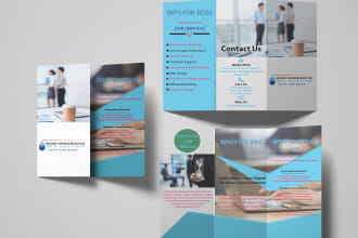 design promotional brochure,flyer,calendar, poster