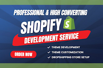 help you build a shopify store
