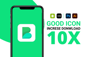 design a professional android and IOS app icon in 24 hours