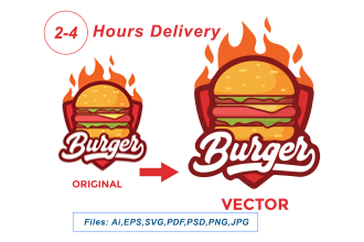 redesign, remake logo or vector conversion