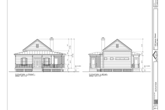 design house, villa, cottage, patio, courtyard, stair deck