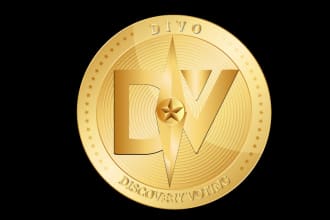 design professional coin logo