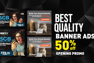 design profesional banner ads