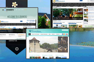 create website with latest Free wp THEMES and plugins
