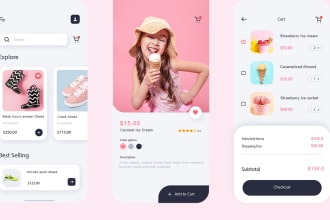 create mobile app for your shop with admin panel and delivery man app