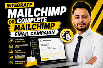integrate mailchimp or complete mailchimp email campaign