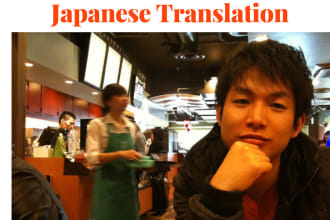 provide premium quality english and japanese translation