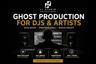 be your best ghost producer, tech house, minimal, techno