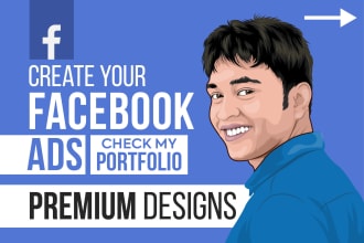 design premium facebook ads or post image in 24 hours