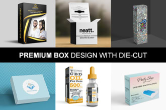 design eye catchy cardboard packaging for your product