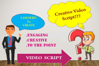 write a professional video script for business videos