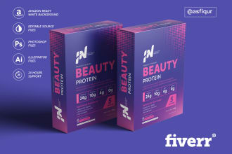 create product packaging design, box design, mailer box, subscription box and 3d