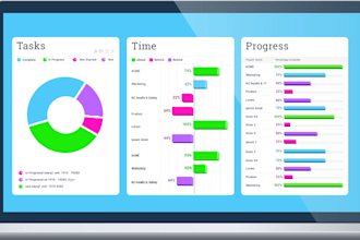 create dynamic websites, web portals and custom reports