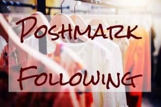 manually follow people on your poshmark account
