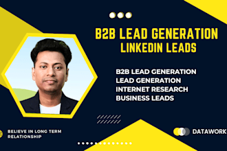 do b2b lead generation targeted linkedin lead generation