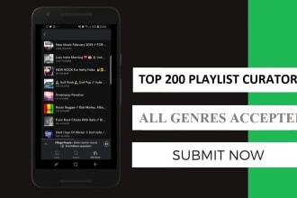 submit your single to top 200 most popular playlist curators