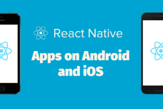 develop your android app in react native or android studio
