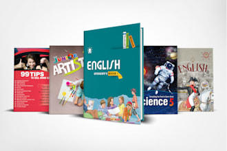 design book, ebook covers and interior book layout